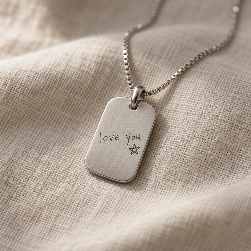 The Love You Tag Necklace